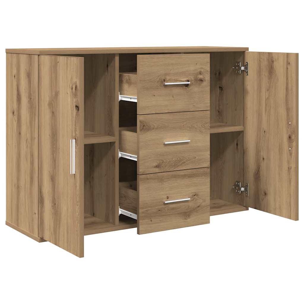 Komoda Artisan hrast 90x29,5x65 cm izrađeno drvo