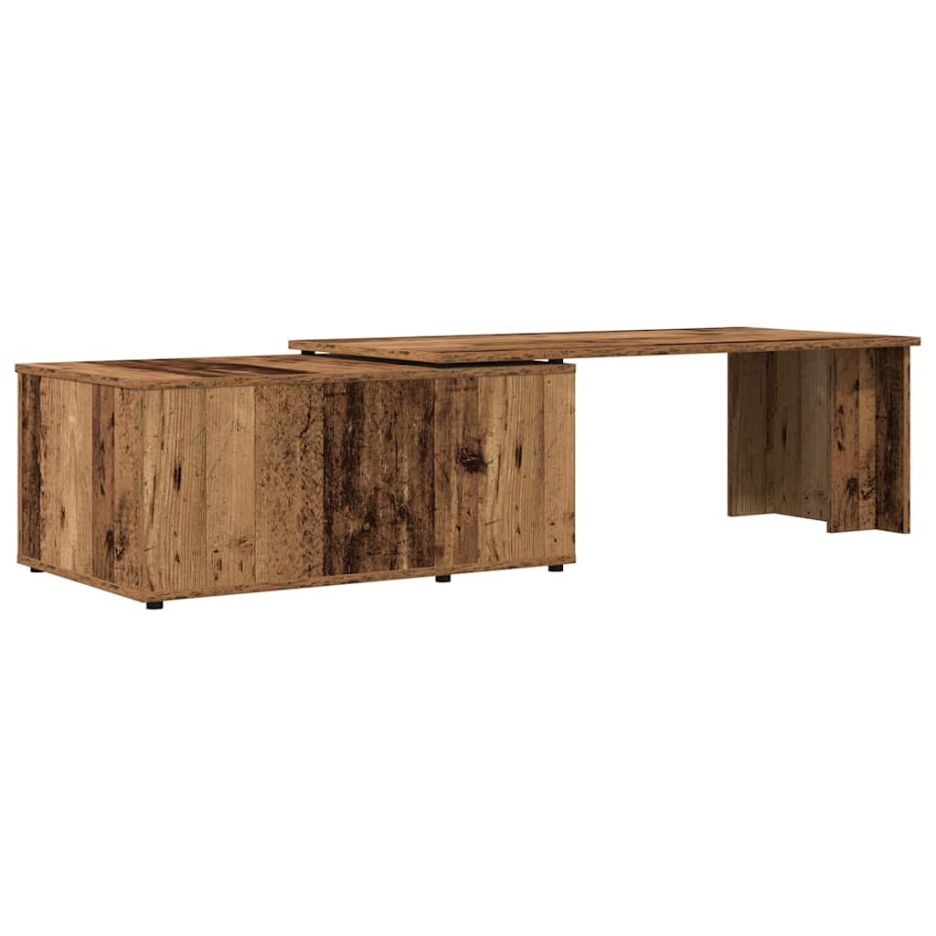 Stol za kavu staro drvo 150x50x35 cm konstruirano drvo
