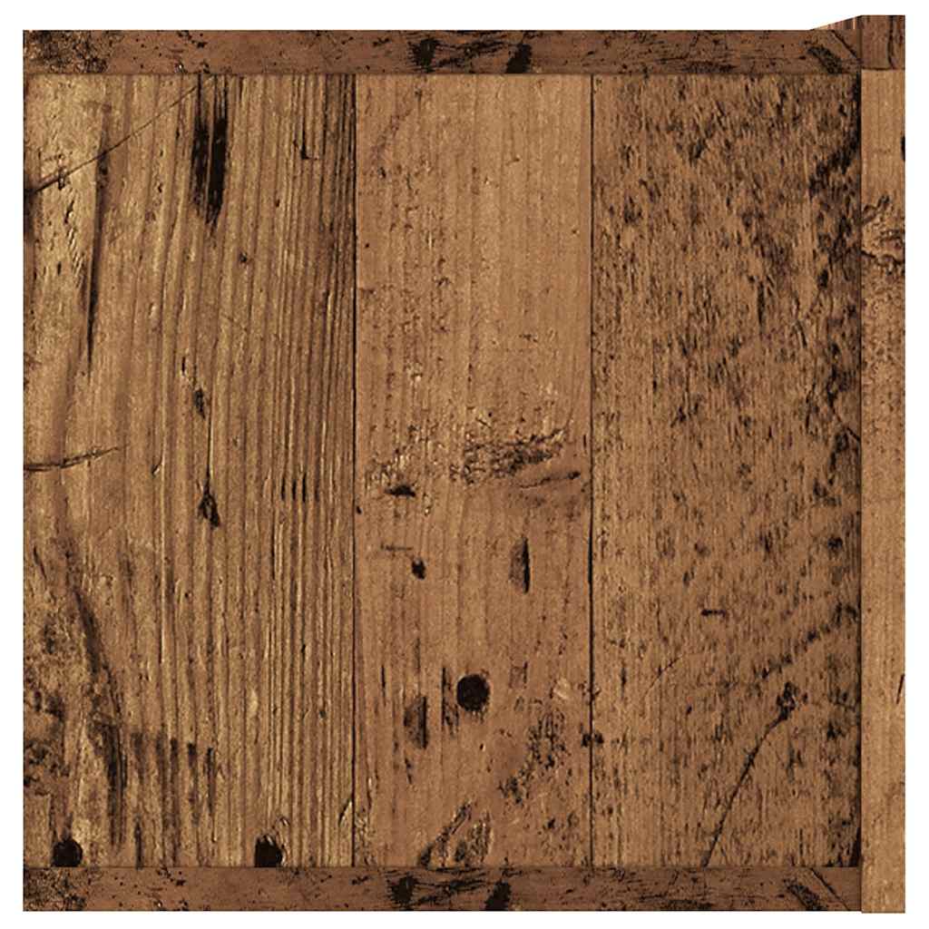 Zidni TV ormarić staro drvo 120x30x30 cm konstruirano drvo