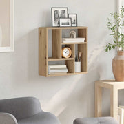 Zidna polica Artisan hrast 45x16x45 cm izrađeno drvo