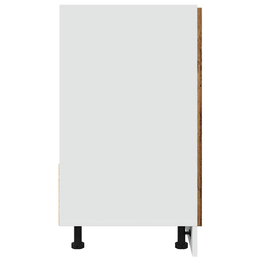 Ormarić za sudoper "Lyon" Staro drvo 80x46x81,5 cm Konstruirano drvo