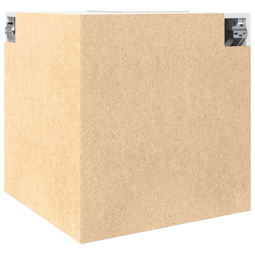 Viseći kutni ormarić "Lyon" Staro drvo 57x57x60 cm Konstruirano drvo