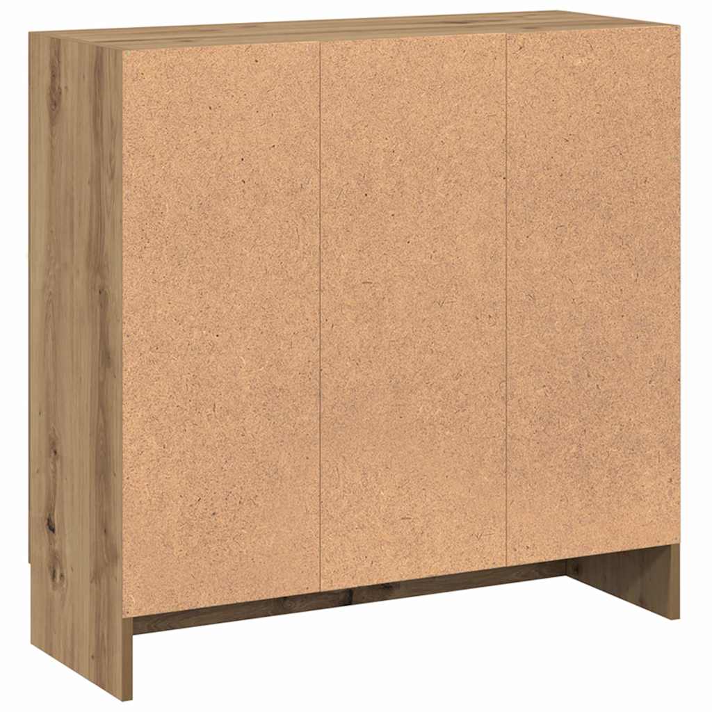 Ormarić za knjige boja hrasta artisana 82,5x30,5x80 cm drveni