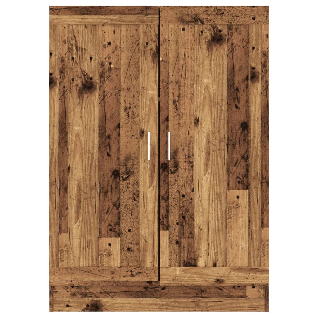 Ormarić za knjige boja drva 82,5x30,5x115 od konstruiranog drva