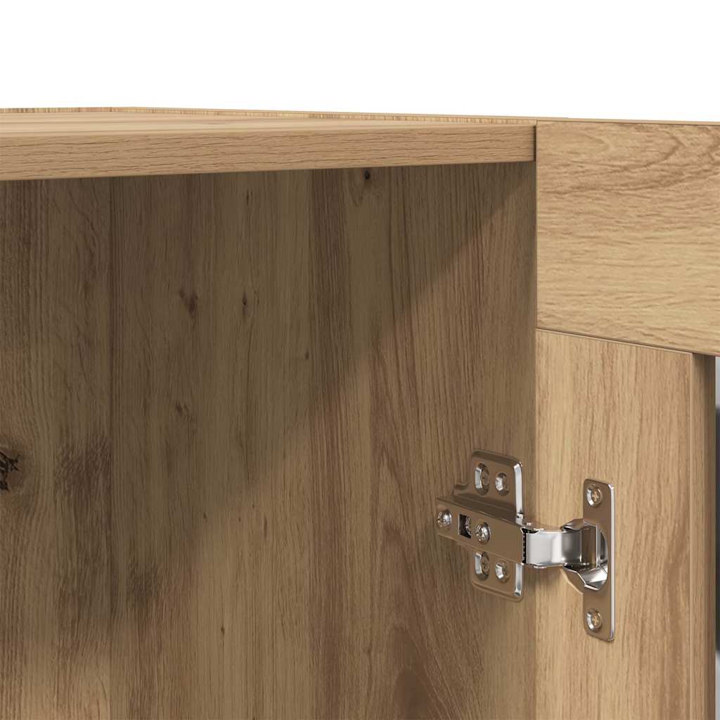 Ormarić za knjige boja hrasta artisana 82,5x30,5x80 cm drveni