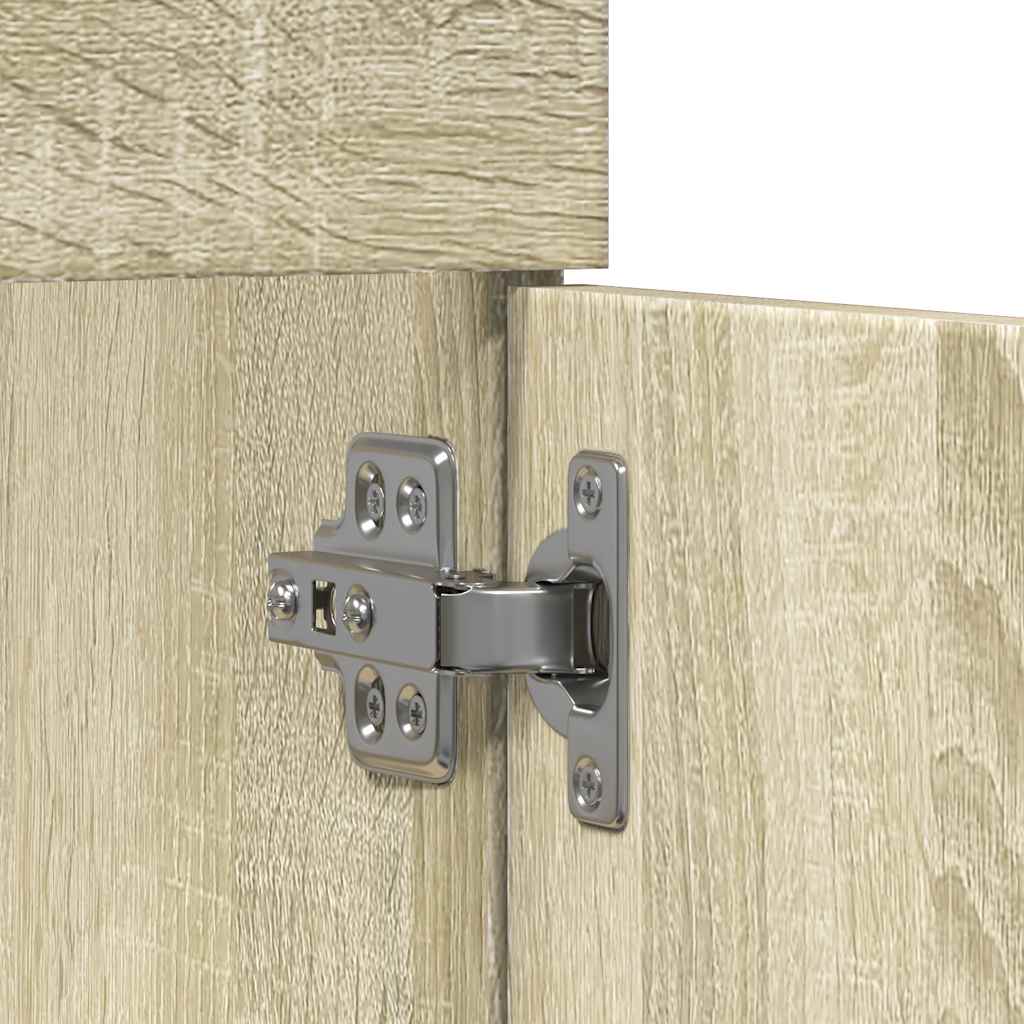 Ormarić za umivaonik boja hrasta sonome 80x38,5x46 cm iverica