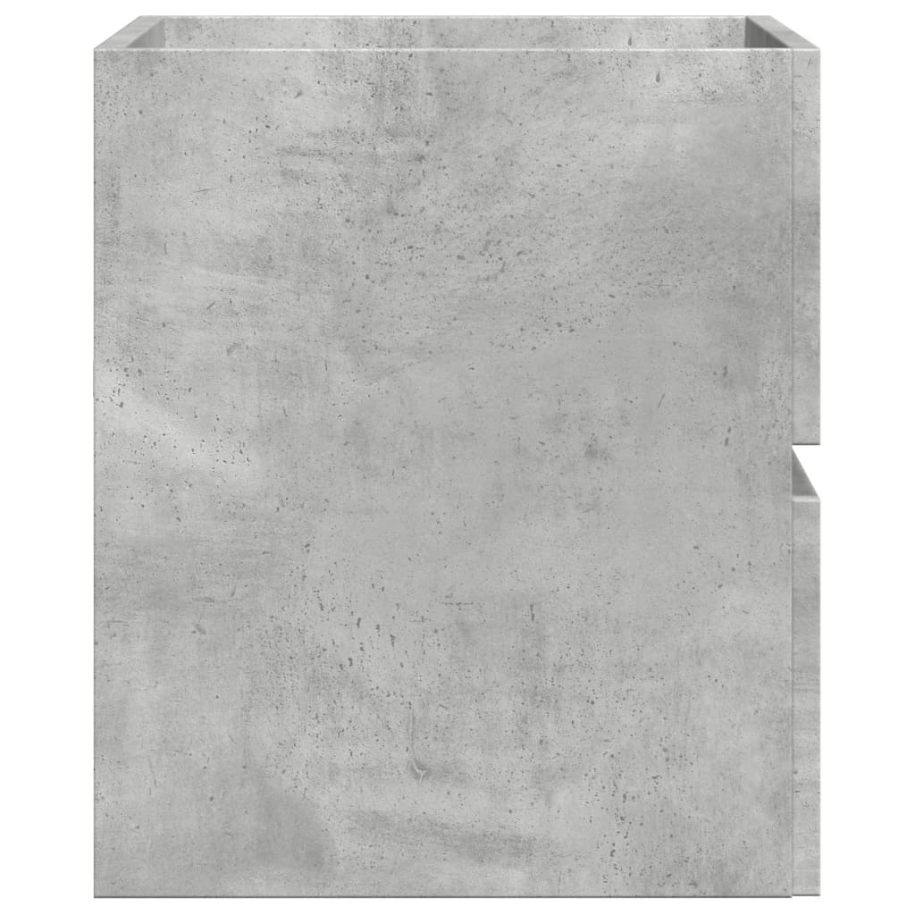 Kupaonski ormarić boja betona 60x38,5x45 cm konstruirano drvo