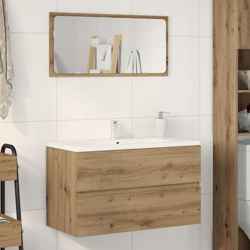 Ormarić za umivaonik boja artisian hrast 90x38,5x45 cm drveni