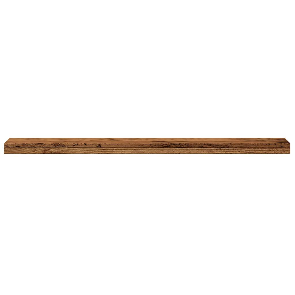 Zidne police 4 kom staro drvo 40x20x1,5 cm konstruirano drvo