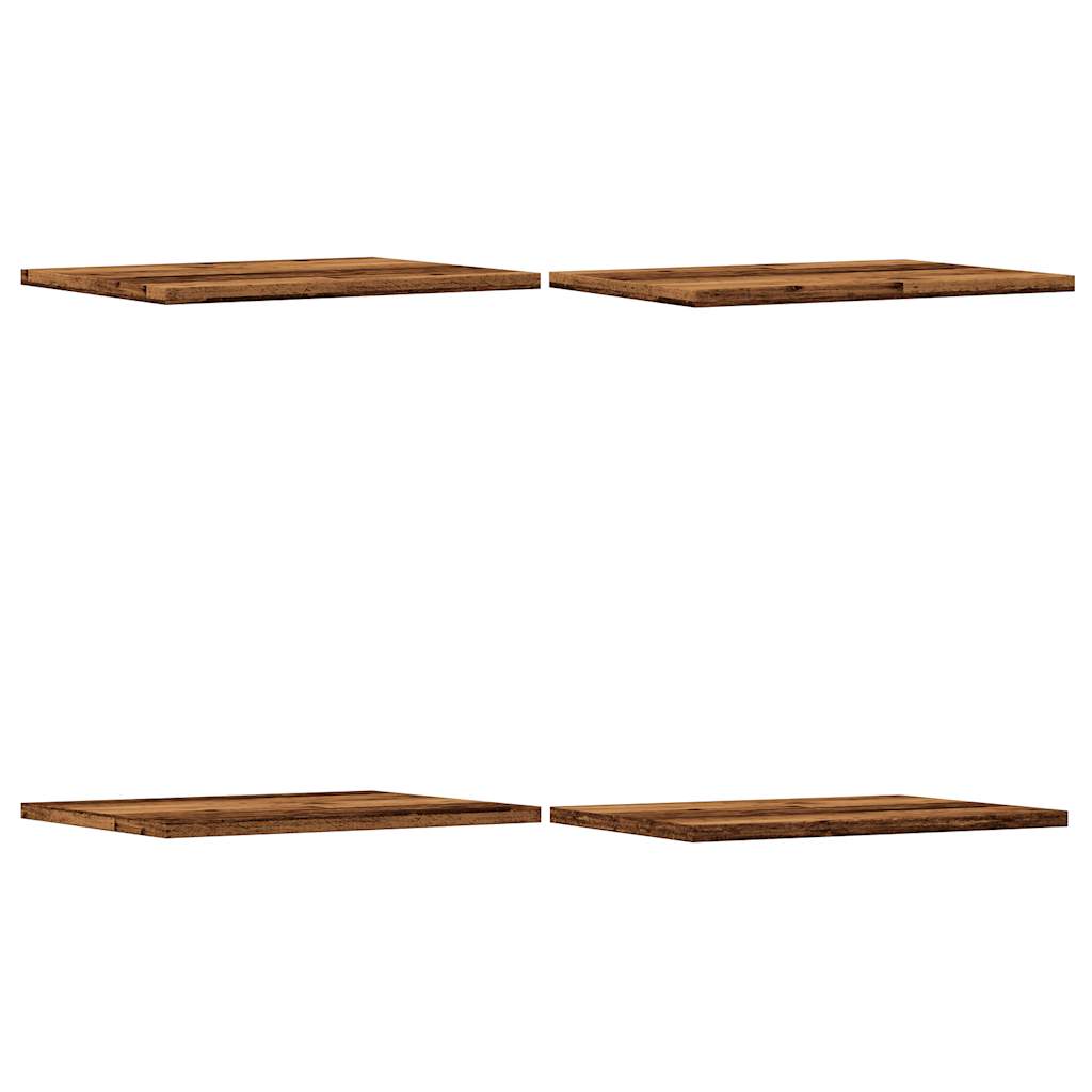 Daske za police 4 kom staro drvo 40x30x1,5 cm konstruirano drvo