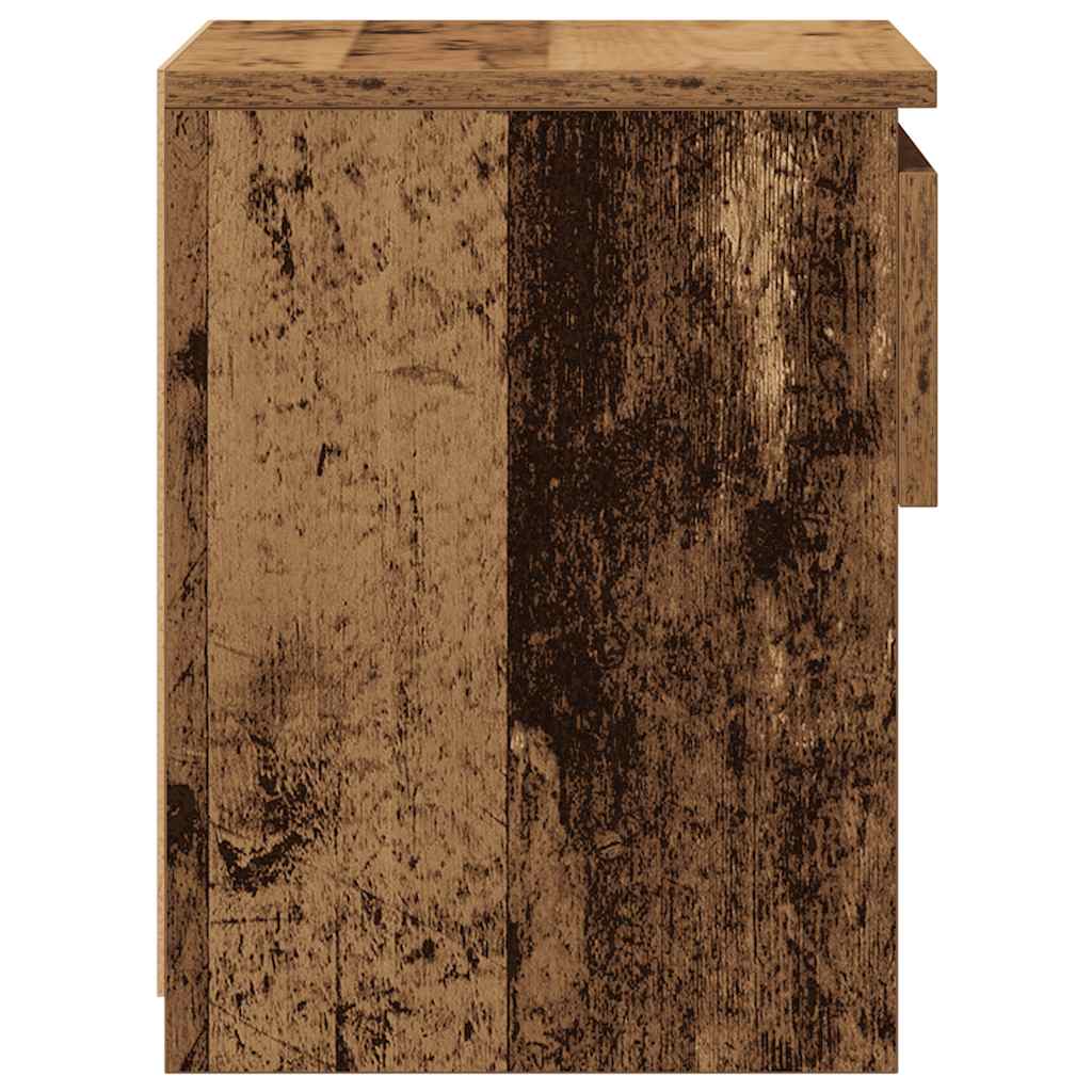 Noćni ormarići 2 kom staro drvo 40x30x39 cm konstruirano drvo