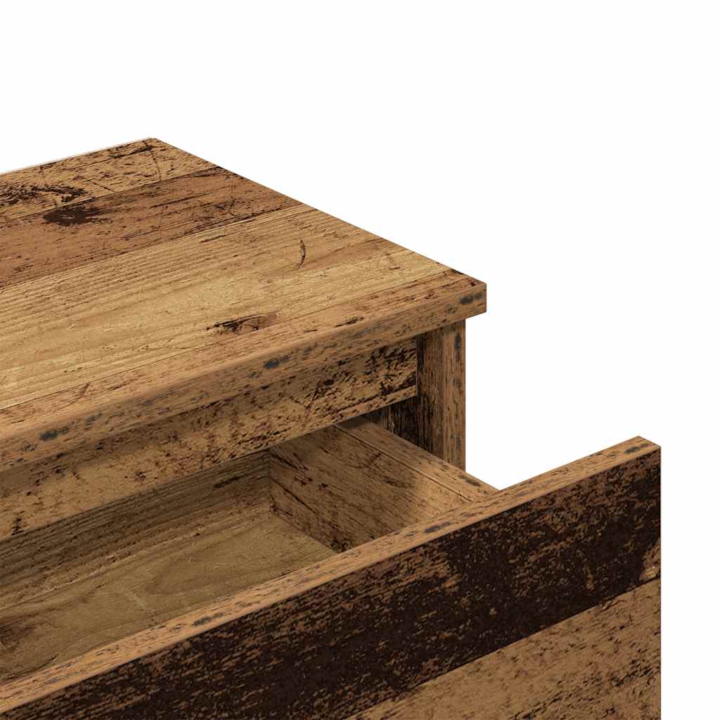 Noćni ormarići 2 kom staro drvo 40x30x39 cm konstruirano drvo