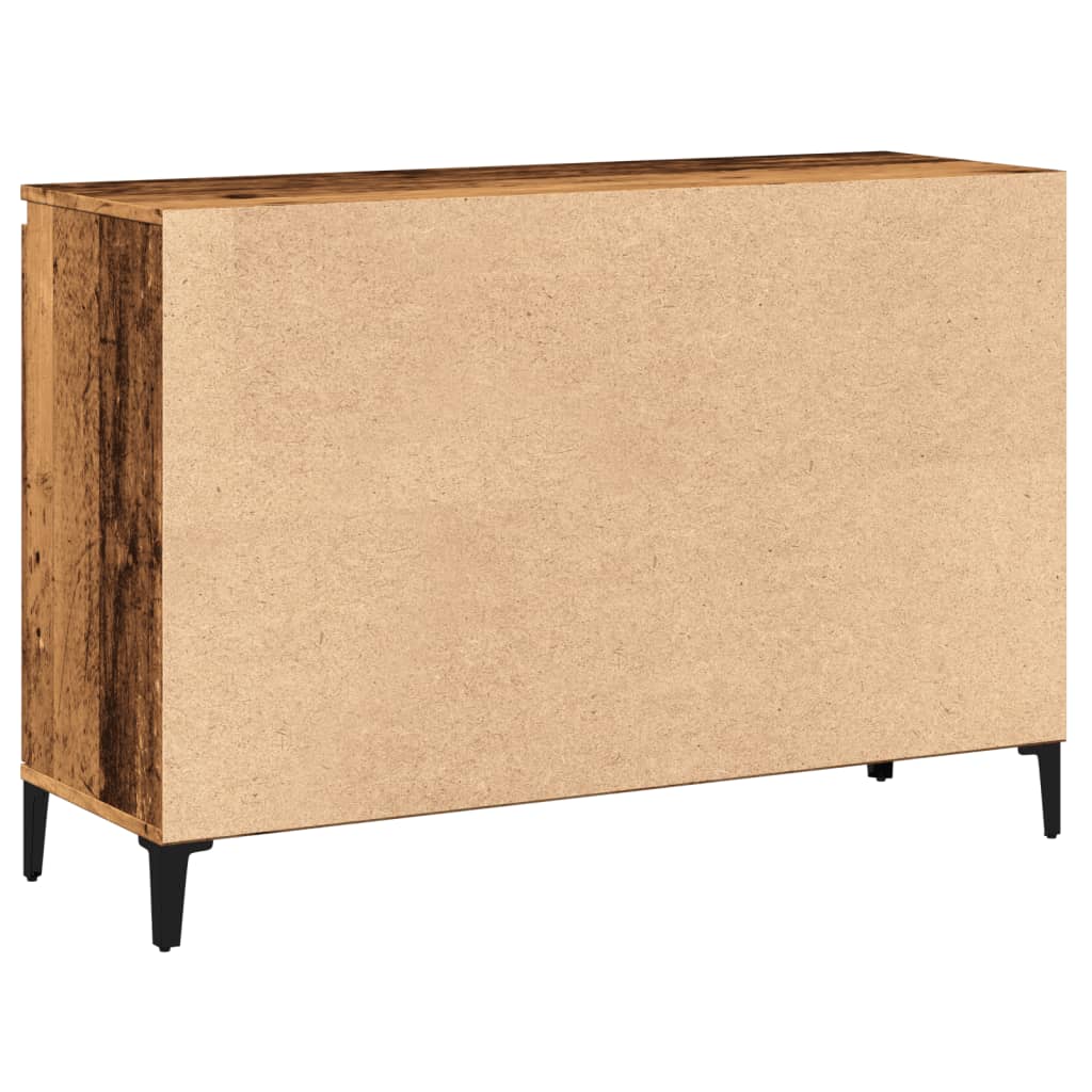 Komoda boja starog drva 102x35x70 cm od konstruiranog drva