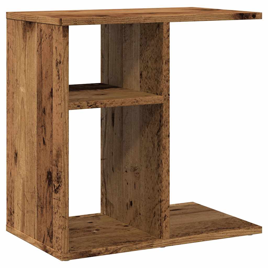 Pomoćni stol staro drvo 50x30x50 cm konstruirano drvo