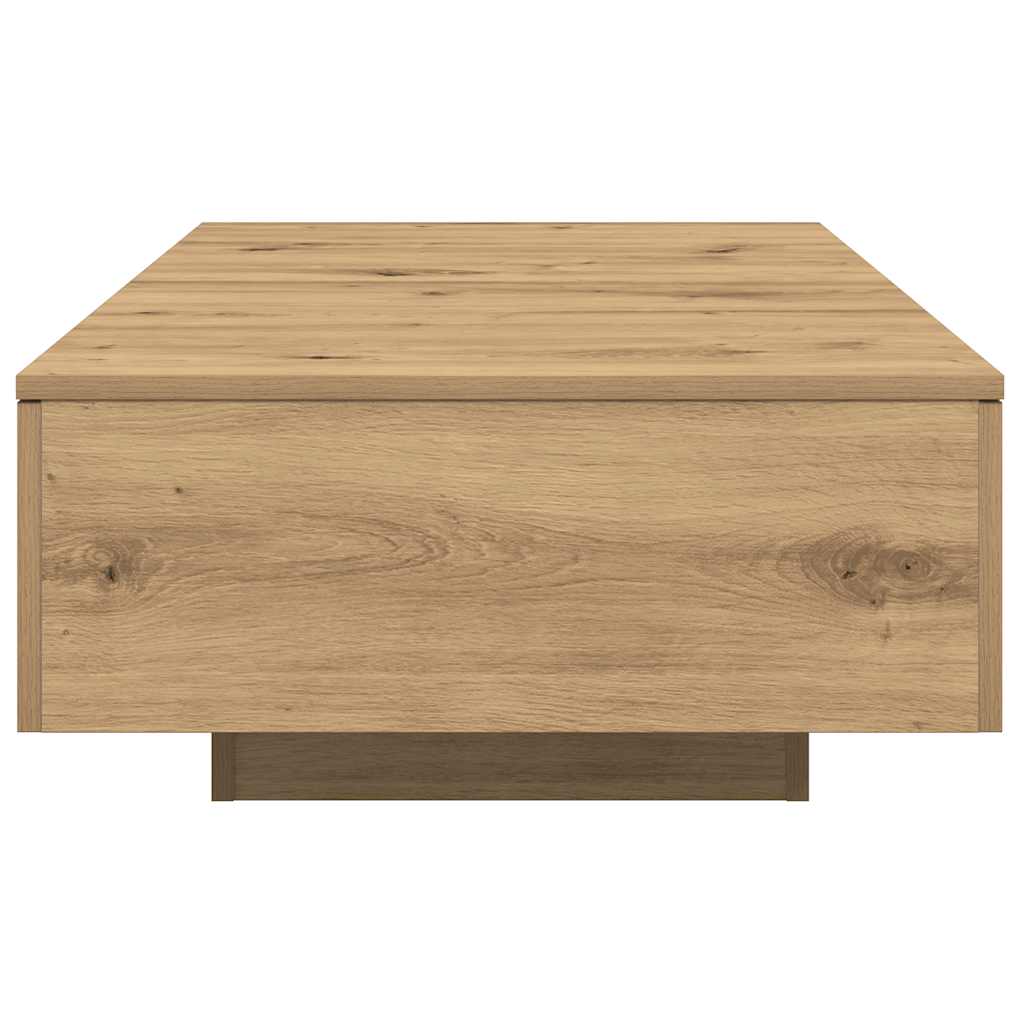 Stol za kavu Artisan hrast 90x60x31 cm Konstruirano drvo