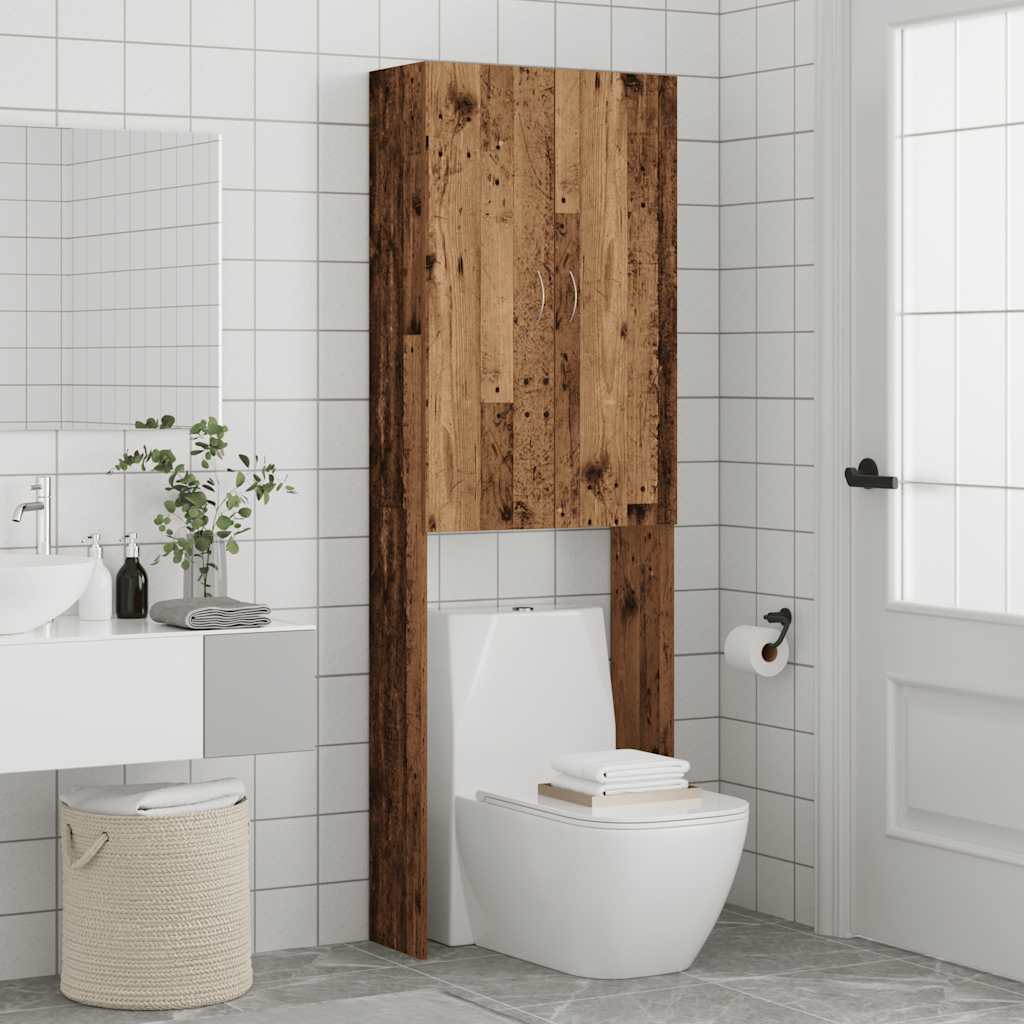 Ormar za perilicu rublja staro drvo 64x25,5x190 cm