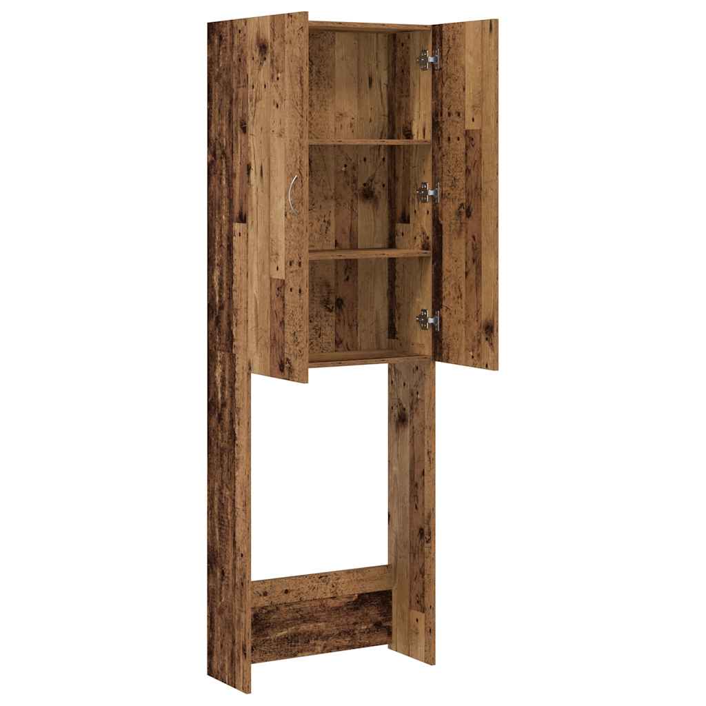Ormar za perilicu rublja staro drvo 64x25,5x190 cm