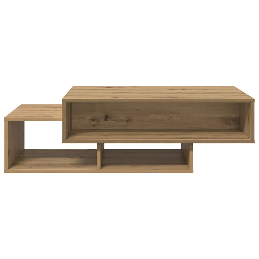 Stolić za kavu boja hrasta 105 x 55 x 32 cm konstruirano drvo