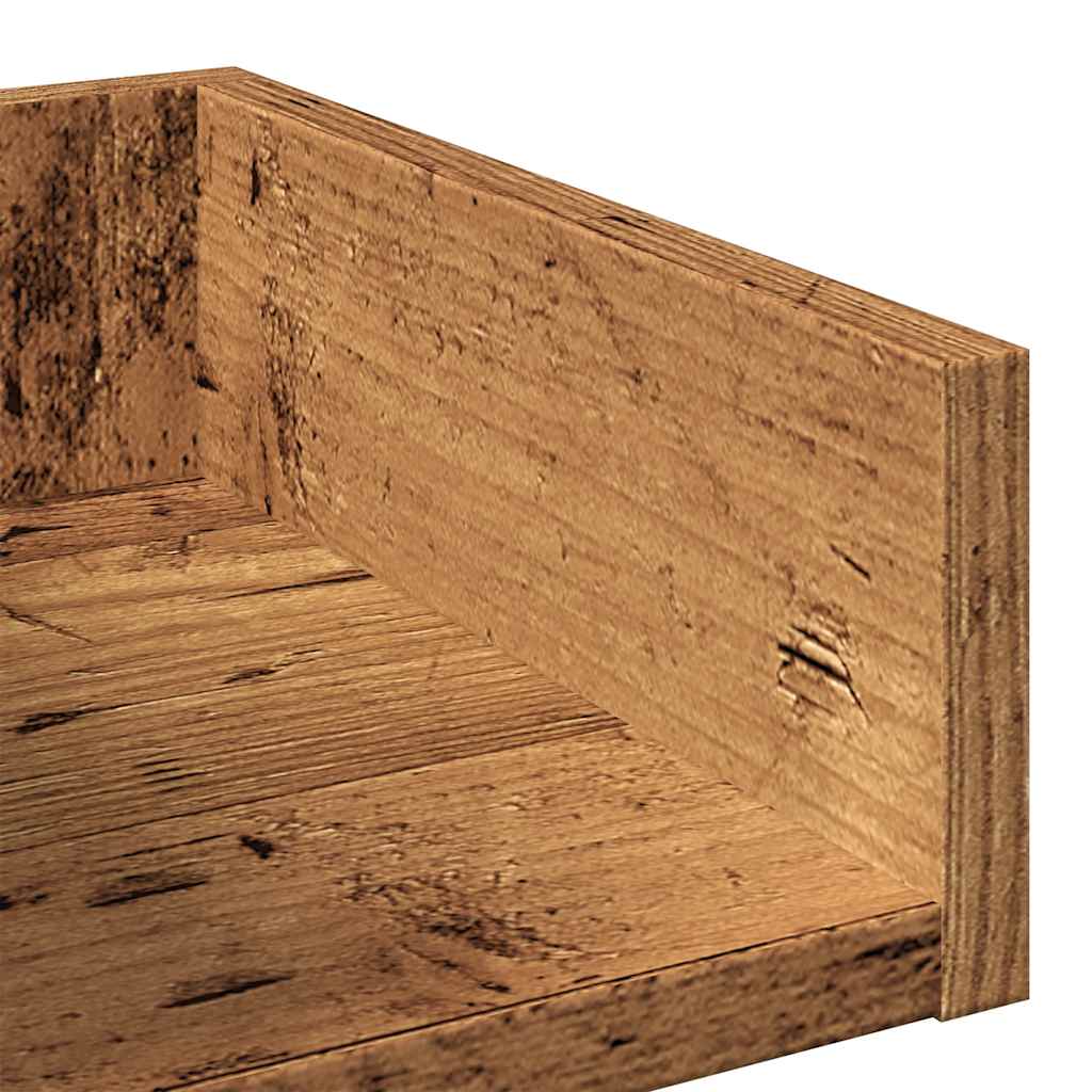 Ormarić za knjige staro drvo 48x25,5x140 cm konstruirano drvo