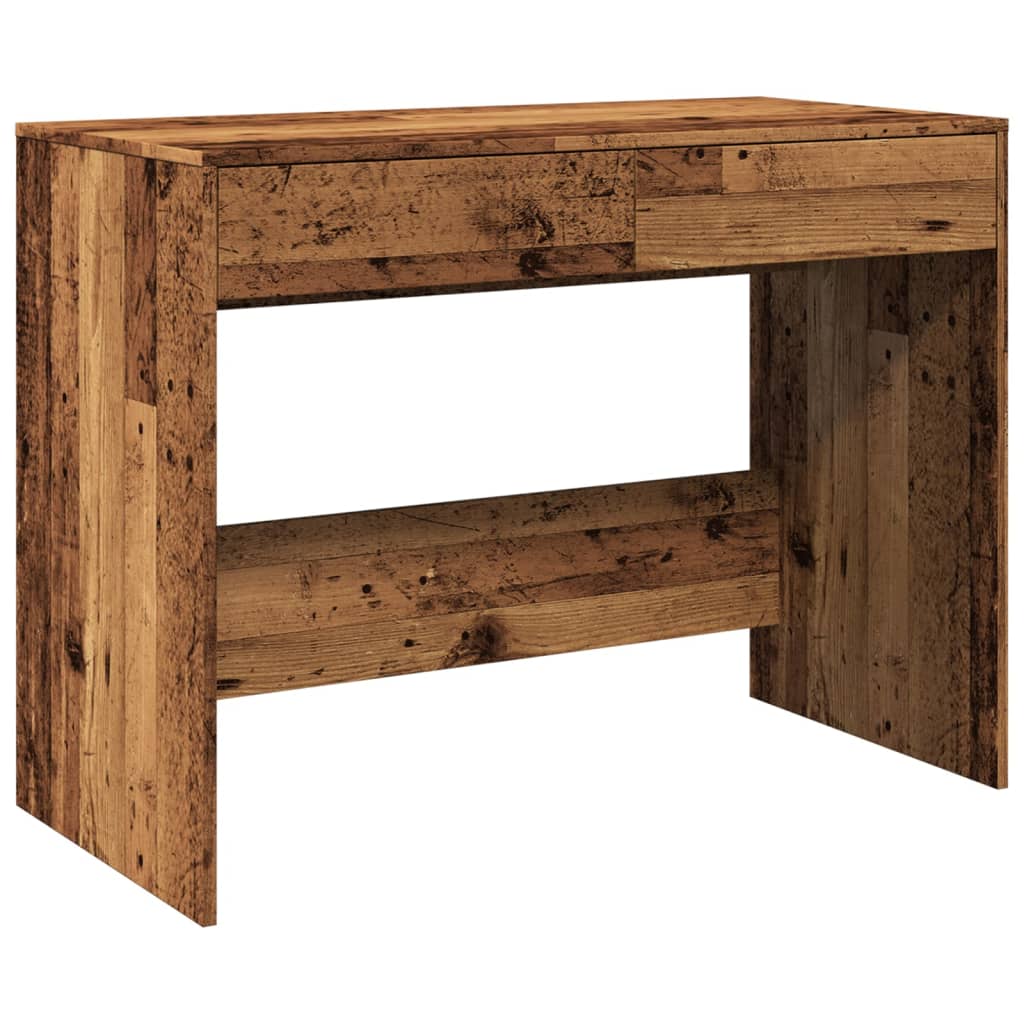 Radni stol boja starog drva 101x50x76,5 cm konstruirano drvo