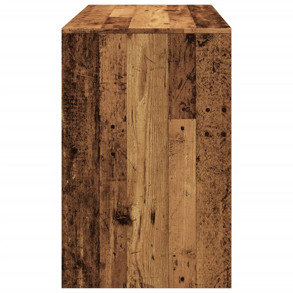 Radni stol boja starog drva 101x50x76,5 cm konstruirano drvo