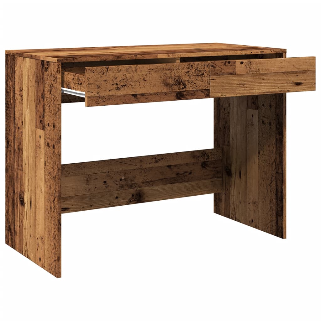 Radni stol boja starog drva 101x50x76,5 cm konstruirano drvo