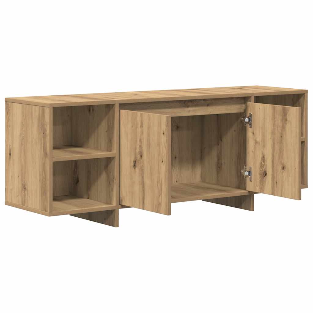 TV ormarić Artisan hrast 130x35x50 cm izrađeno drvo