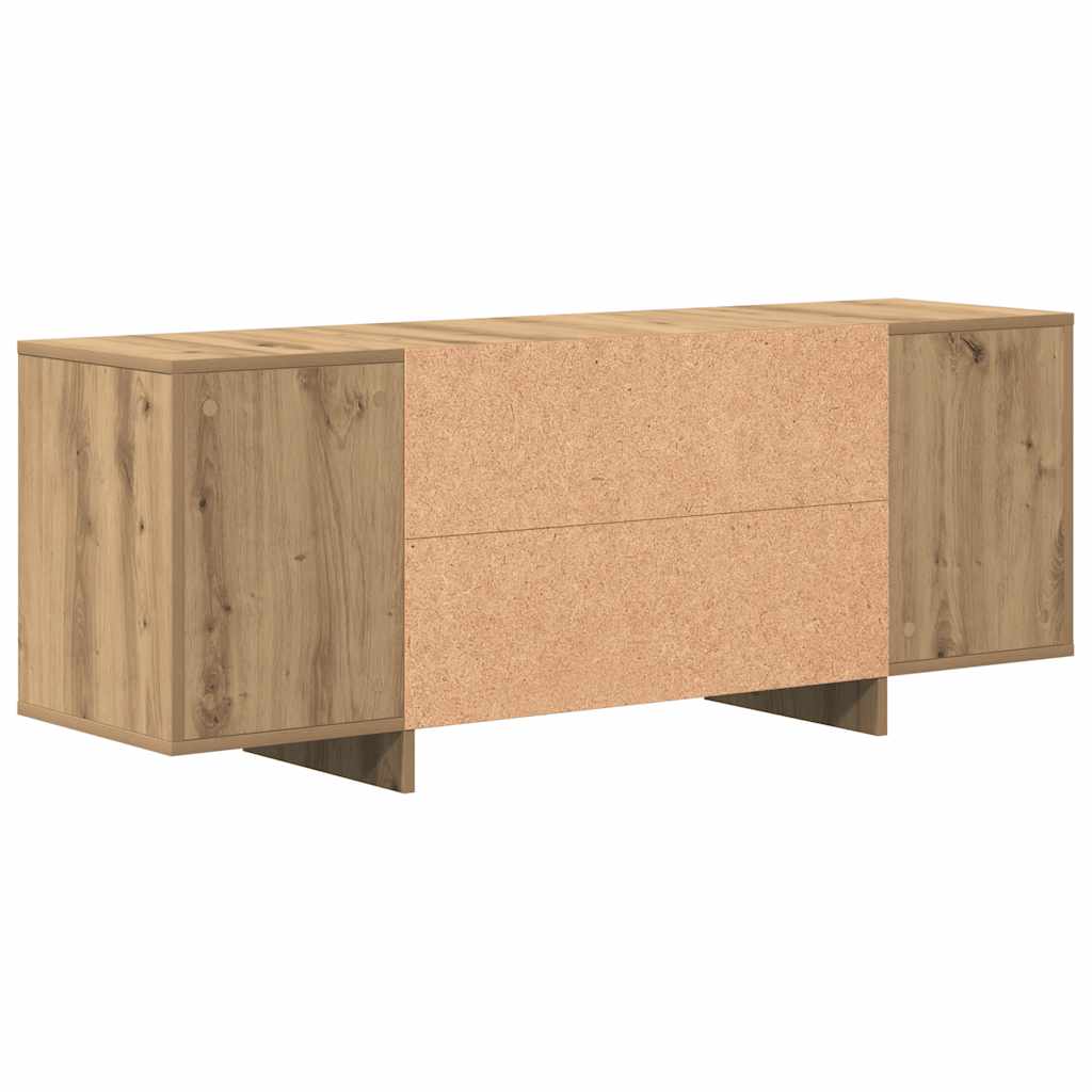 TV ormarić Artisan hrast 130x35x50 cm izrađeno drvo
