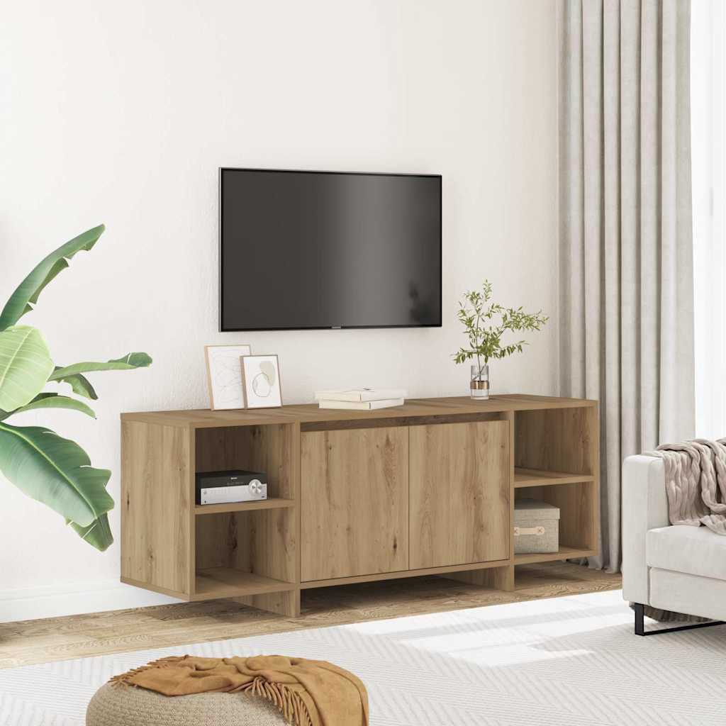 TV ormarić Artisan hrast 130x35x50 cm izrađeno drvo