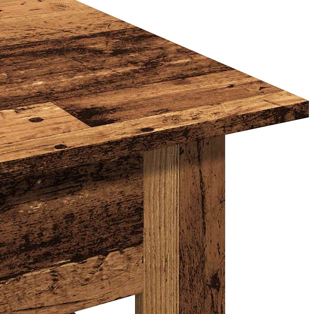 Stolić za kavu boja staro drvo 102x55x42 cm konstruirano drvo