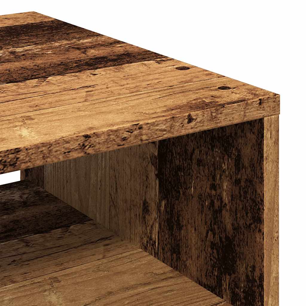 Stol za kavu staro drvo 40x40x43 cm konstruirano drvo
