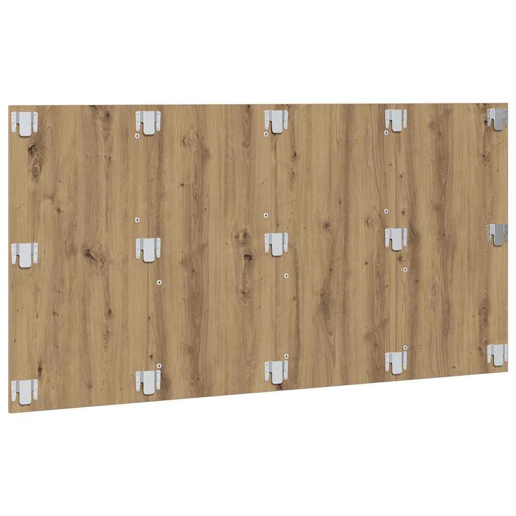 Uzglavlje kreveta Artisan hrast 160x1,5x80 cm izrađeno drvo