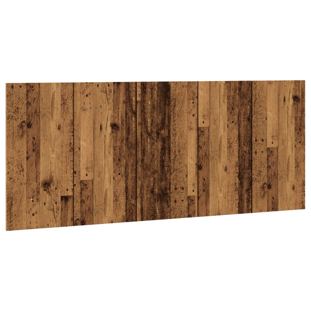 Uzglavlje kreveta staro drvo 200x1,5x80 cm konstruirano drvo