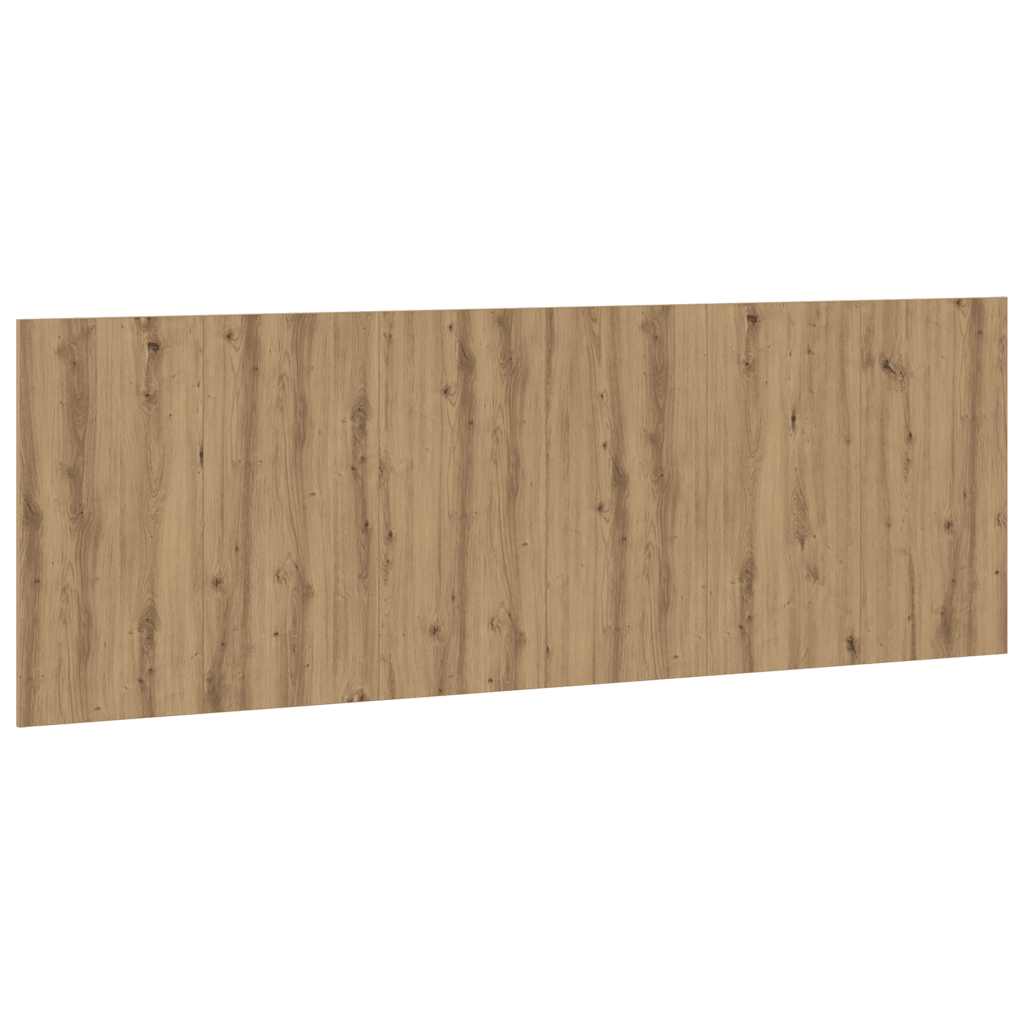 Zidno uzglavlje boja artisian hrast 240 x 1,5 x 80 cm drveno