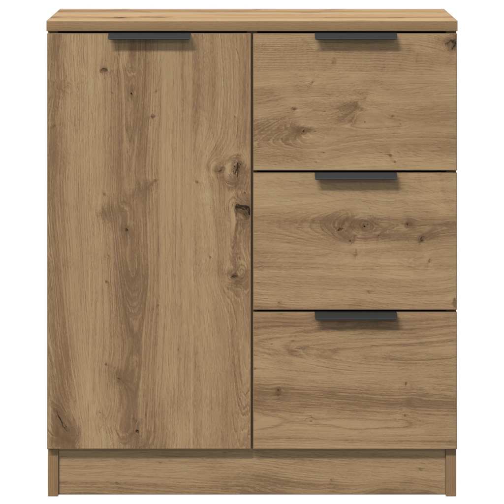 Komoda boja hrasta artisan 60x30x70 cm od konstruiranog drva