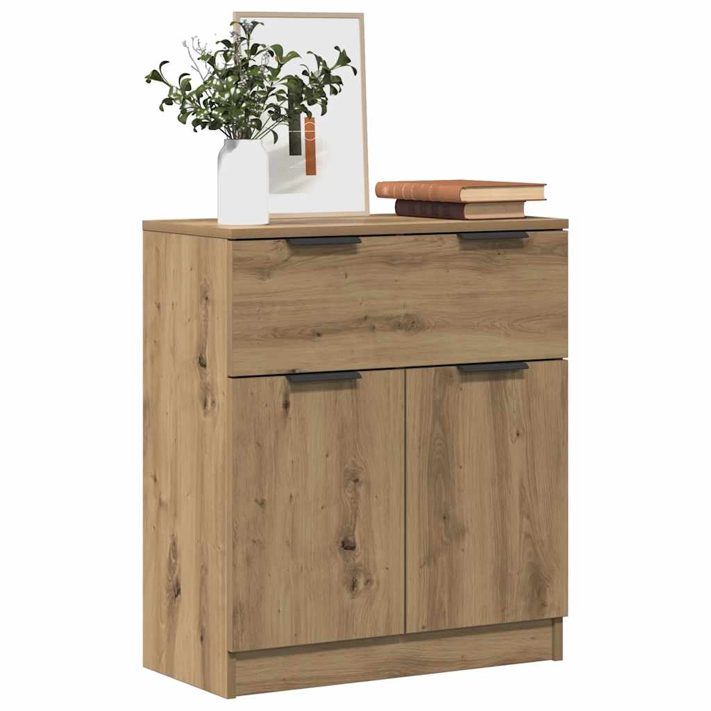 Komoda boja hrasta artisan 60x30x70 cm od konstruiranog drva