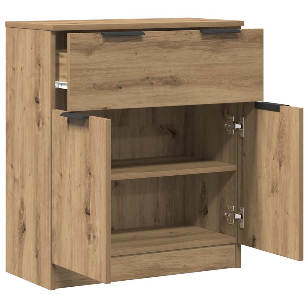 Komoda boja hrasta artisan 60x30x70 cm od konstruiranog drva