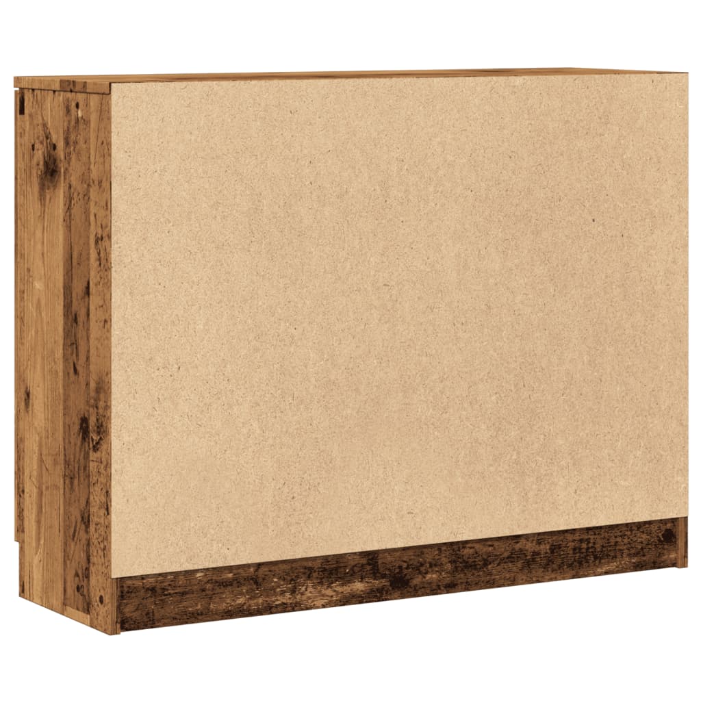 Komoda boja staro drvo 90,5x30x70 cm od konstruiranog drva