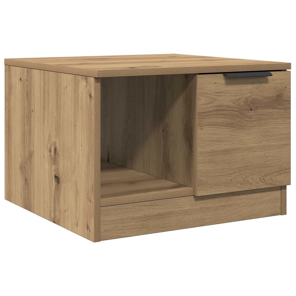 Stol za kavu Artisan hrast 50x50x36 cm izrađeno drvo