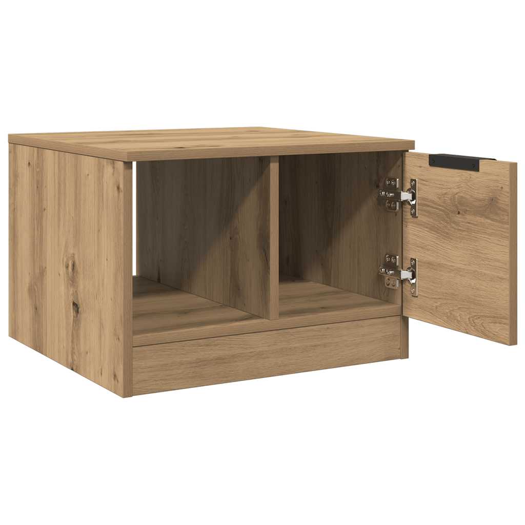 Stol za kavu Artisan hrast 50x50x36 cm izrađeno drvo
