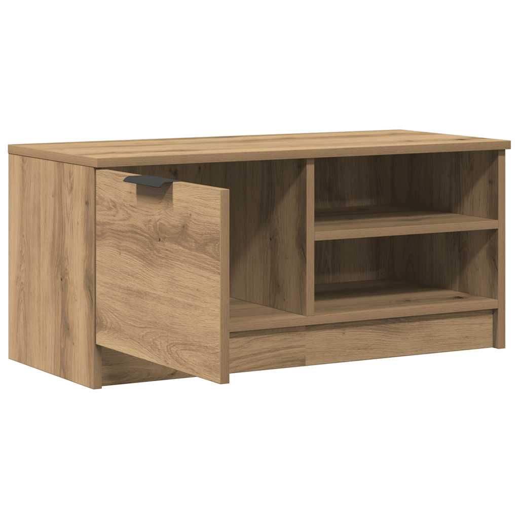 2-dijelni TV ormarić Artisan hrast 80x35x36,5 cm izrađeno drvo