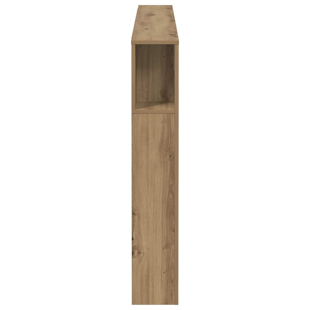 Ormarić s uzglavljem Artisan hrast 160x18,5x103,5 cm Konstruirano drvo