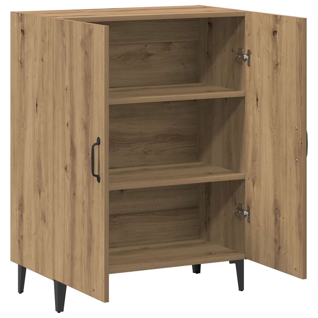 Komoda boja hrasta artisan 70x34x90 cm od konstruiranog drva