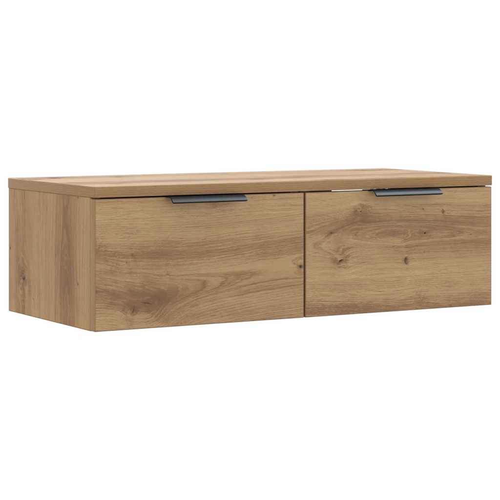 Zidni ormarić Artisan hrast 68x30x20 cm izrađeno drvo