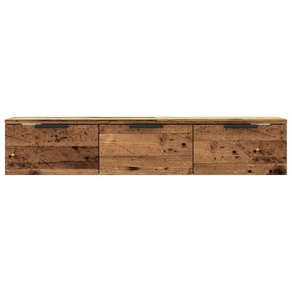 Zidni ormarić staro drvo 102x30x20 cm konstruirano drvo