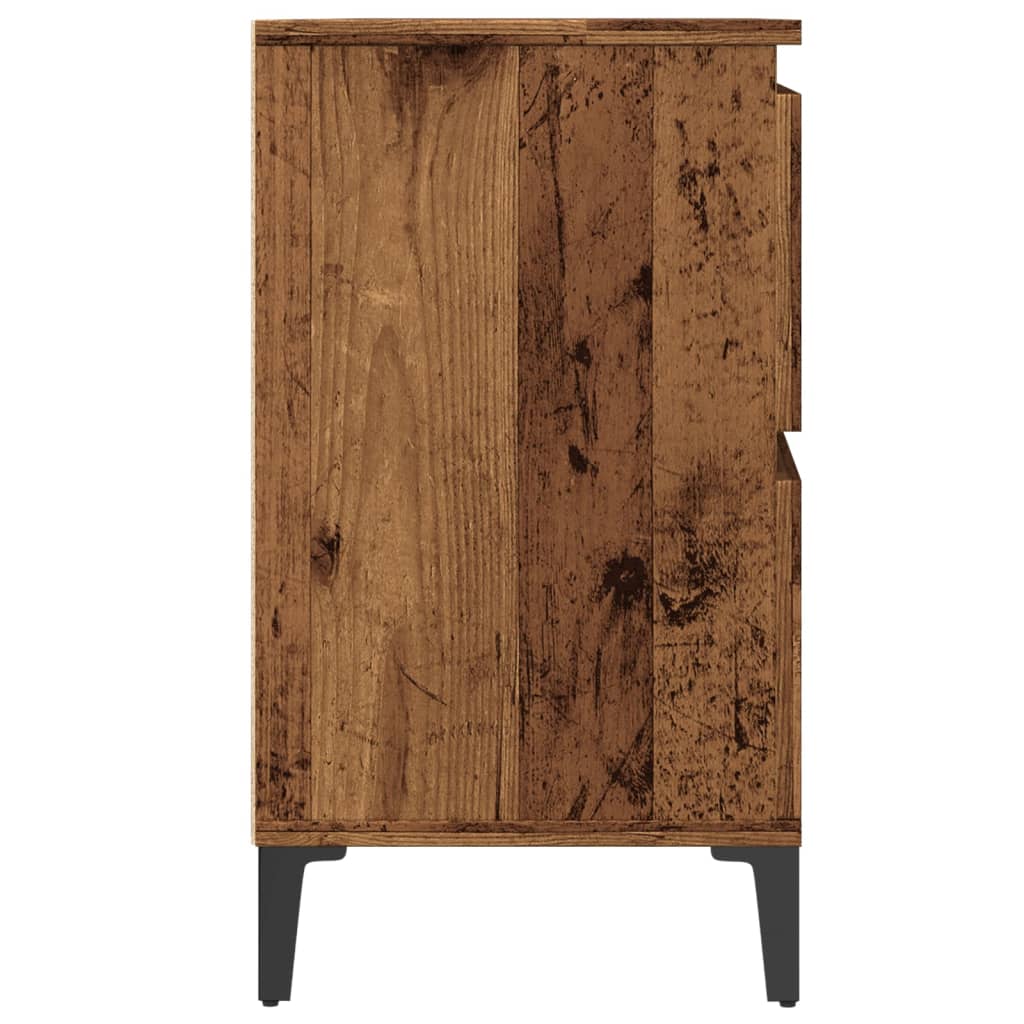 Ormarić za umivaonik boja drva 80x33x60 cm konstruirano drvo