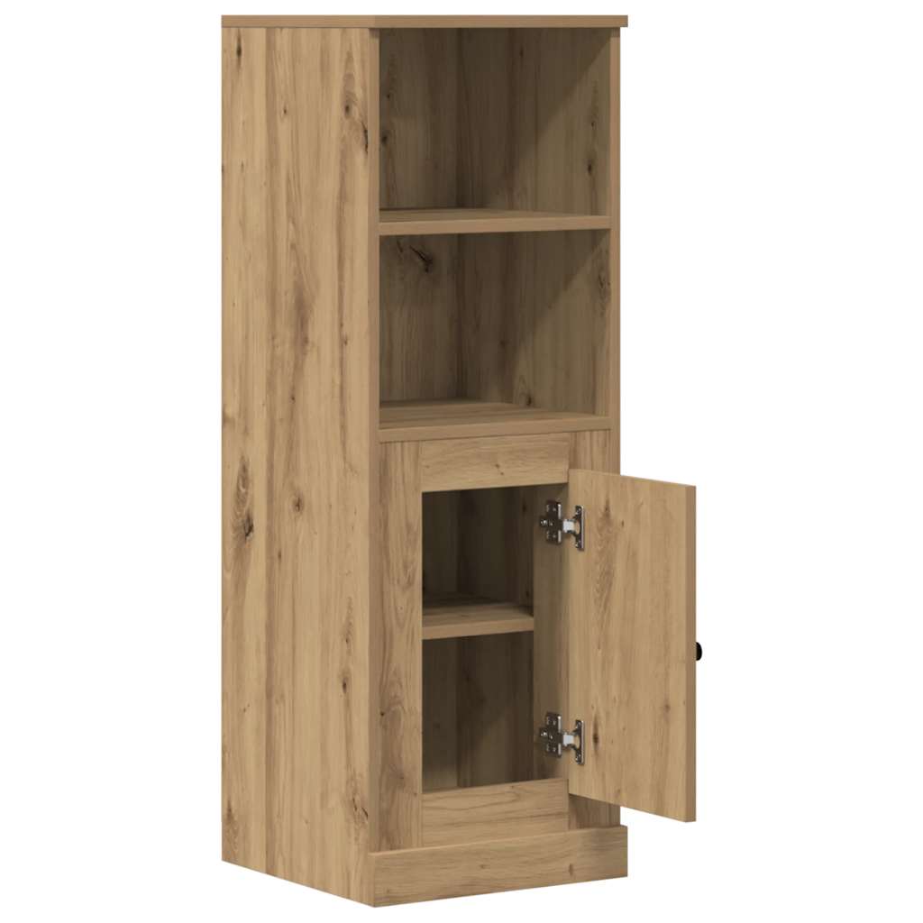 Visoka komoda boja hrasta 36x35,5x103,5 cm konstruiranog drva