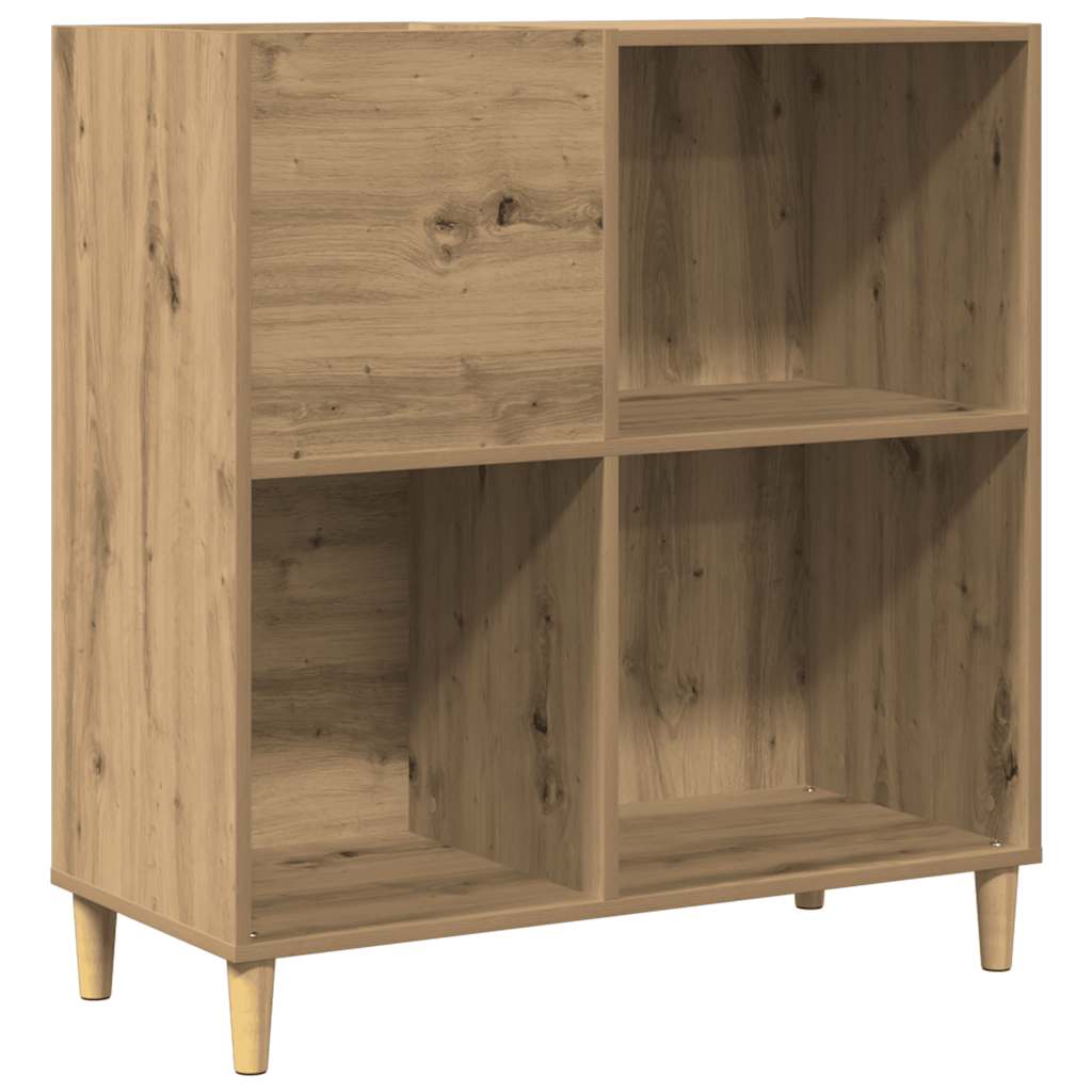 Ormarić za ploče Artisan hrast 84,5x38x89 cm izrađeno drvo