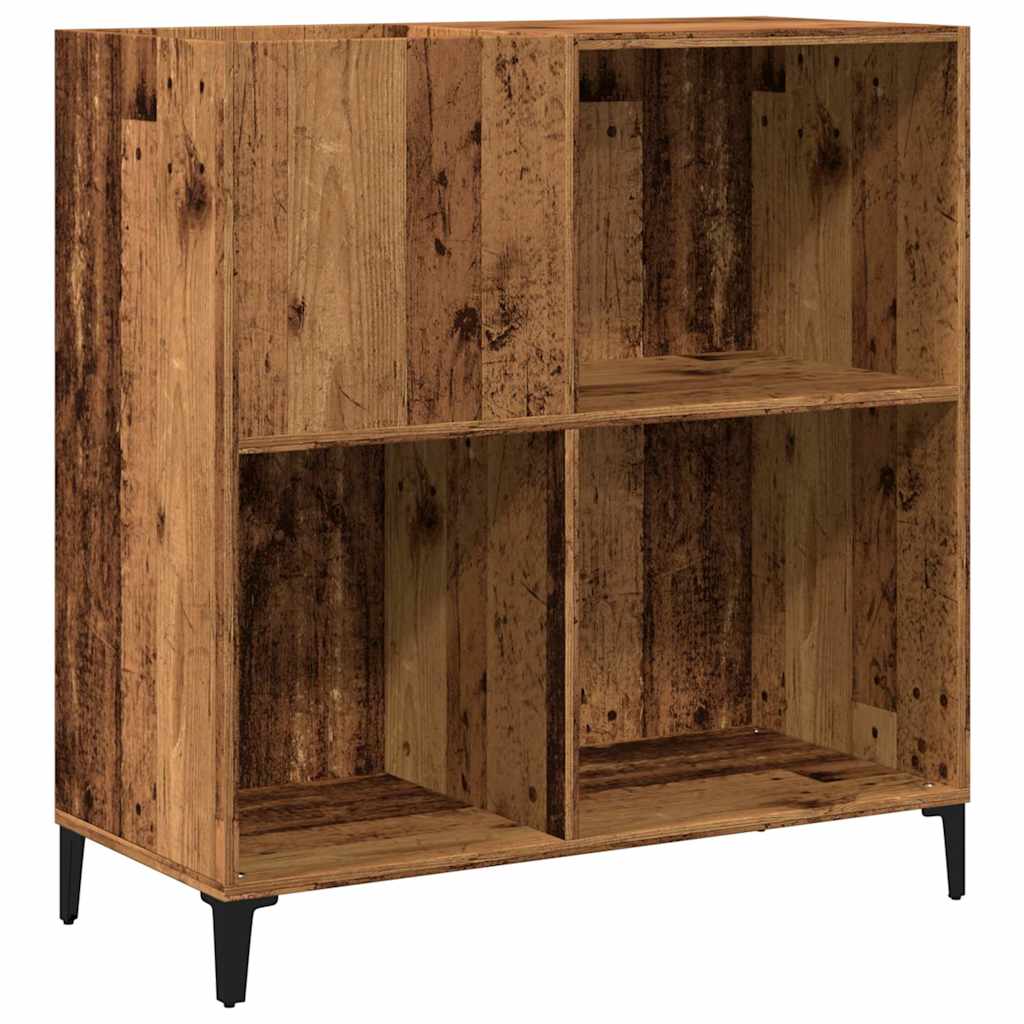 Ormarić za gramofone staro drvo 84,5x38x89 cm konstruirano drvo
