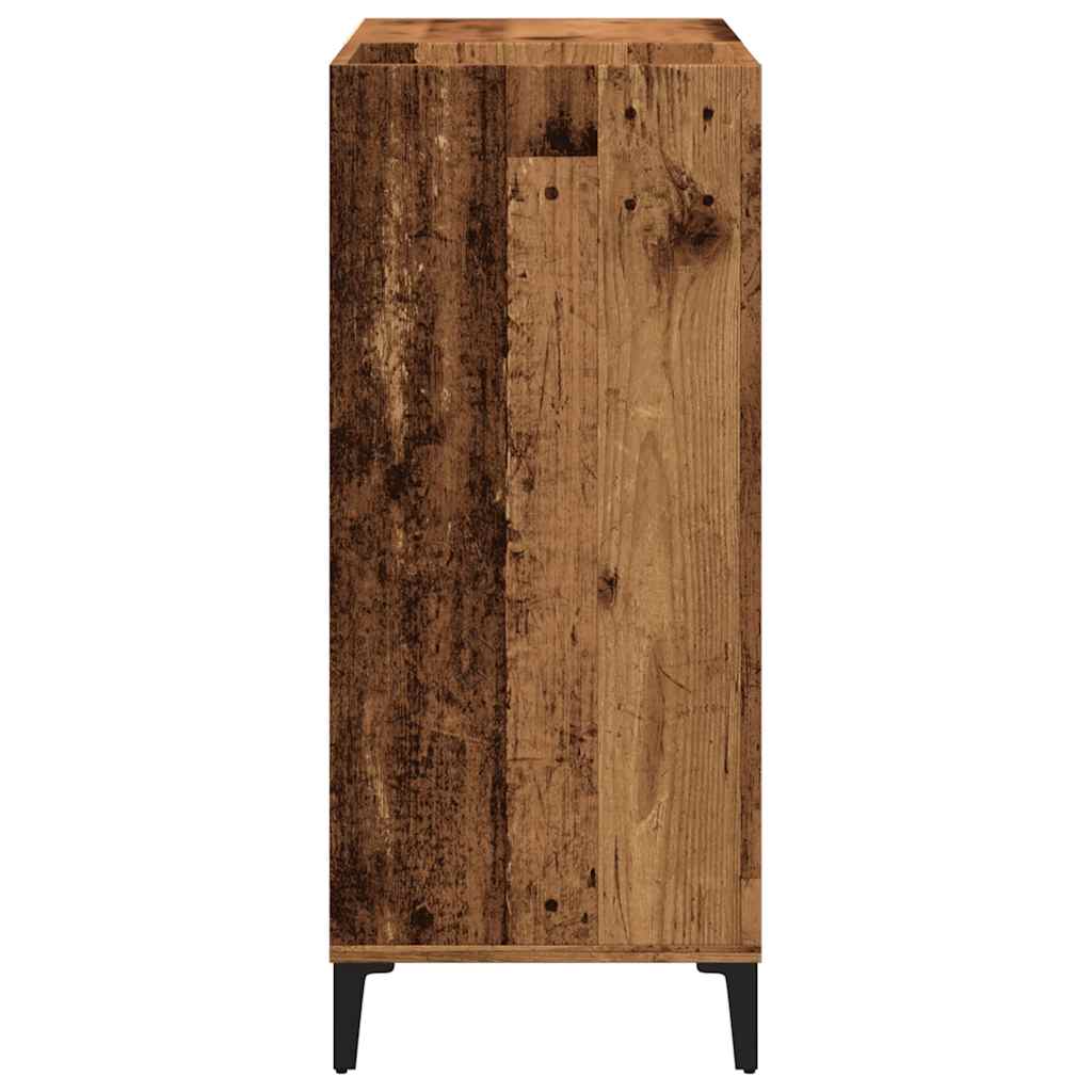 Ormarić za gramofone staro drvo 84,5x38x89 cm konstruirano drvo